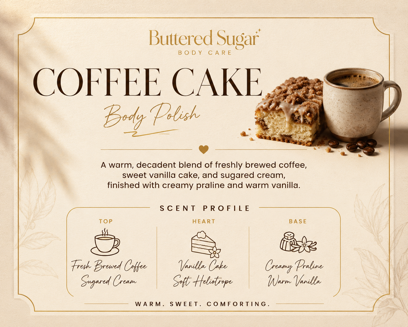 Buttered Sugar 12 oz Sugar Scrub